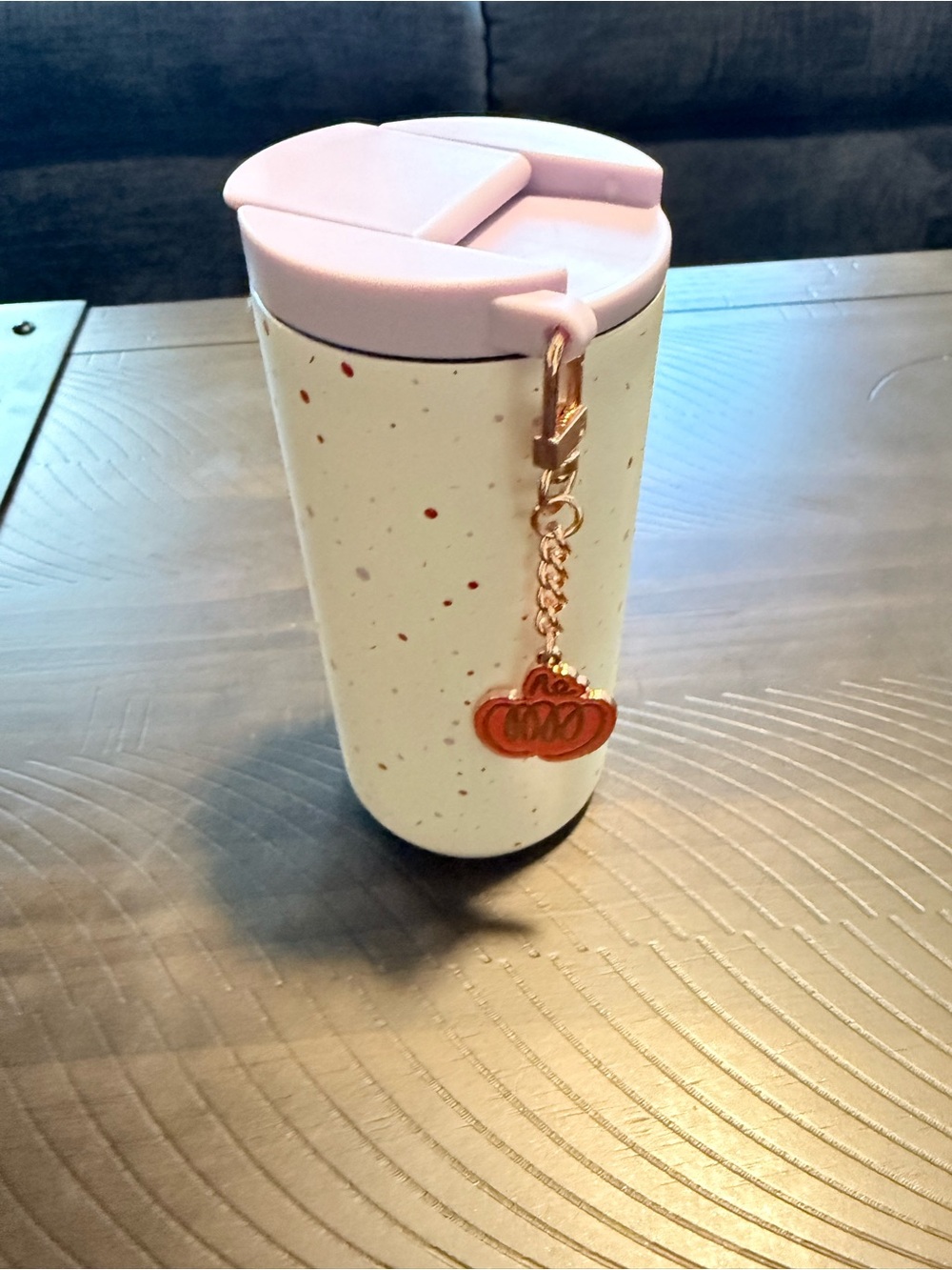 Starbucks Fall 2026 PSL Society Confetti SS Tumbler 12oz Pumpkin Charm Lid NWT